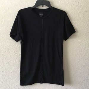 Zara Man Black Slim Fit T-Shirt